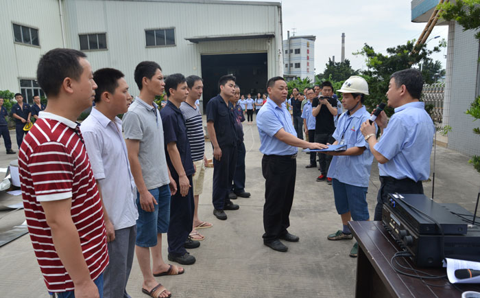 品質(zhì)就是生命線，鑫發(fā)“退料銷毀大會(huì)”現(xiàn)場(chǎng)實(shí)況